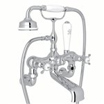 Perrin & Rowe Edwardian™ Exposed Wall Mount Tub Filler