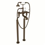 Perrin & Rowe Edwardian™ Floor Mount Tub Filler