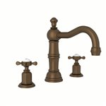 Perrin & Rowe Edwardian™ Widespread Lavatory Faucet With Column Spout