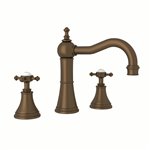 Perrin & Rowe Georgian Era™ Widespread Lavatory Faucet With Column Spout