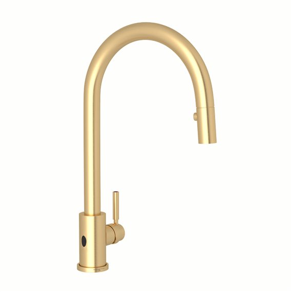 Perrin & Rowe Holborn™ Pull-Down Touchless Kitchen Faucet