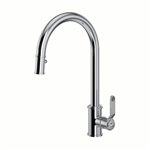 Perrin & Rowe Armstrong™ Pull-Down Kitchen Faucet with C-Spout