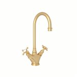 Perrin & Rowe Georgian Era™ Two Handle Bar/Food Prep Kitchen Faucet