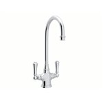 Perrin & Rowe Georgian Era™ Two Handle Bar/Food Prep Kitchen Faucet