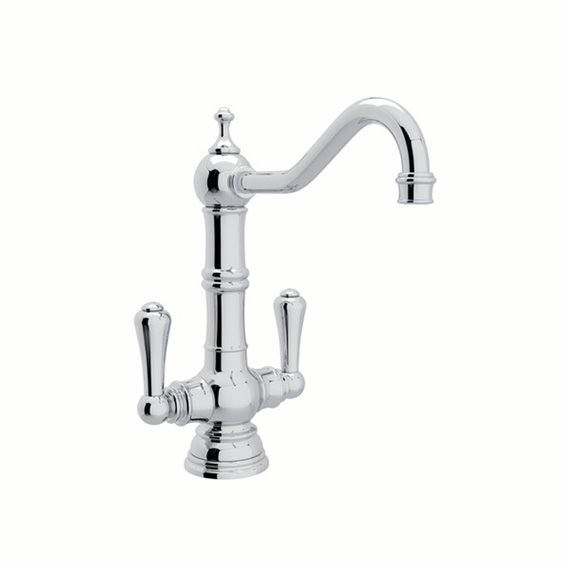 Perrin & Rowe Edwardian™ Two Handle Bar/Food Prep Kitchen Faucet