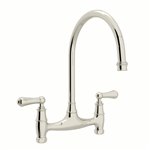 Perrin & Rowe Georgian Era™ Bridge Kitchen Faucet