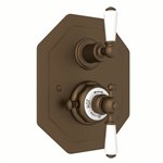 Perrin & Rowe Edwardian™ 3/4" Octagonal Thermostatic Trim With Volume Control