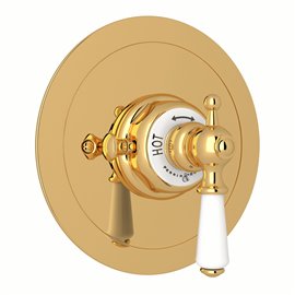 Perrin & Rowe Edwardian™ Era 3/4" Round Thermostatic Trim Without Volume Control