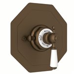 Perrin & Rowe Edwardian™ 3/4" Octagonal Thermostatic Trim Without Volume Control