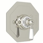 Perrin & Rowe Edwardian™ 3/4" Octagonal Thermostatic Trim Without Volume Control