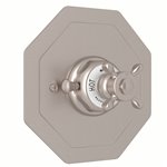 Perrin & Rowe Edwardian™ 3/4" Octagonal Thermostatic Trim Without Volume Control