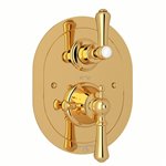 Perrin & Rowe Georgian Era™ 3/4" Oval Thermostatic Trim With Volume Control