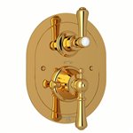 Perrin & Rowe Georgian Era™ 3/4" Oval Thermostatic Trim With Volume Control