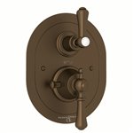 Perrin & Rowe Georgian Era™ 3/4" Oval Thermostatic Trim With Volume Control