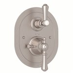 Perrin & Rowe Georgian Era™ 3/4" Oval Thermostatic Trim With Volume Control