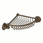 Perrin & Rowe Edwardian™ Wall Mount Corner Basket