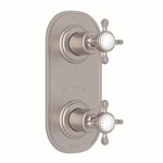 Perrin & Rowe Edwardian™ 1/2" Thermostatic Trim with Diverter