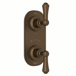 Perrin & Rowe Georgian Era™ 1/2" Thermostatic Trim with Diverter