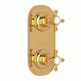 Perrin & Rowe Georgian Era™ 1/2" Thermostatic Trim with Diverter