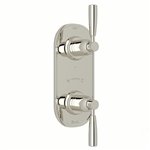 Perrin & Rowe Holborn™ 1/2" Thermostatic Trim with Diverter