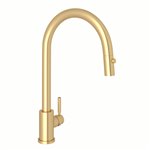 Perrin & Rowe Holborn™ Pull-Down Kitchen Faucet with C-Spout