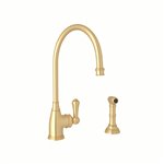 Perrin & Rowe Georgian Era™ Kitchen Faucet With Side Spray