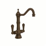 Perrin & Rowe Edwardian™ Two Handle Bar/Food Prep Kitchen Faucet