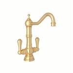 Perrin & Rowe Edwardian™ Two Handle Bar/Food Prep Kitchen Faucet