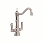 Perrin & Rowe Edwardian™ Two Handle Bar/Food Prep Kitchen Faucet