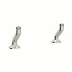 Perrin & Rowe Georgian Era™ Bridge Kitchen Faucet Deck Unions