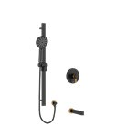 Riobel Paradox KIT1244PXTM 1/2 inch 2-way Type T/P coaxial system with spout and hand shower rail