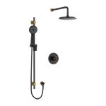 Riobel Momenti KIT323MMRD Type T/P 1/2 inch coaxial 2-way system with hand shower and shower head