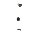 Riobel Paradox KIT4744PXTM Type T/P 1/2 inch coaxial 2-way no share with shower head and tub spout