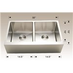 Bosco 203622 Deluxe Series Stainless Steel Kitchen Sink