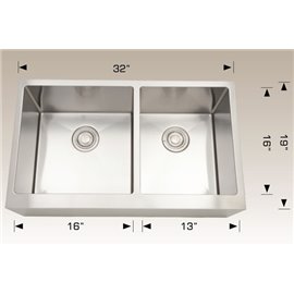 Bosco 203623 Deluxe Series Stainless Steel Kitchen Sink