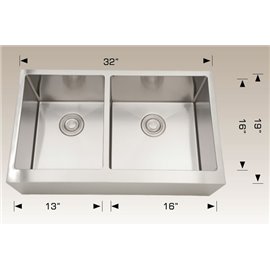 Bosco 203624 Deluxe Series Stainless Steel Kitchen Sink