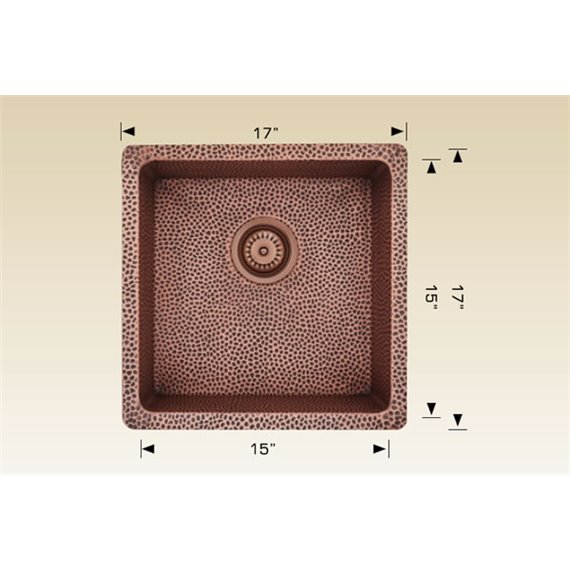 Bosco 206017 Copper Series Kitchen Sinks