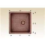 Bosco 206018 Copper Series Kitchen Sinks