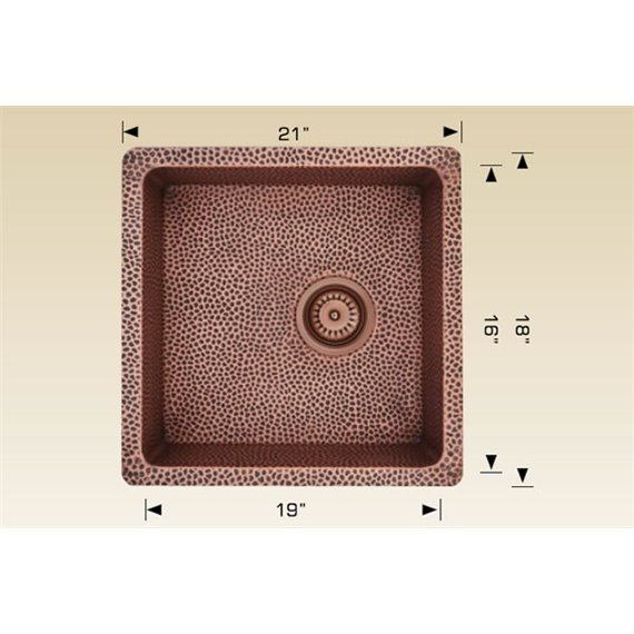 Bosco 206021 Copper Series Kitchen Sinks