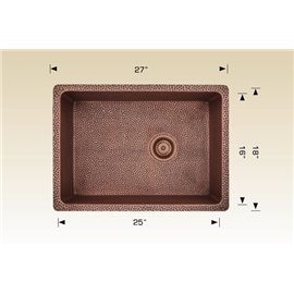 Bosco 206027 Copper Series Kitchen Sinks