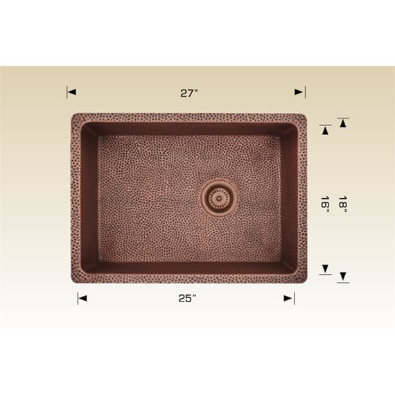 Bosco 206027 Copper Series Kitchen Sinks