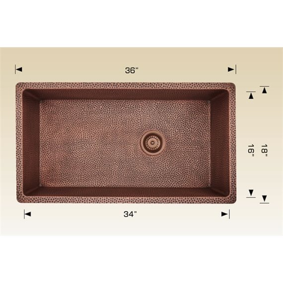 Bosco 206036 Copper Series Kitchen Sinks