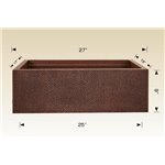 Bosco 206627 Copper Series Kitchen Sinks