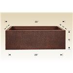 Bosco 206630 Copper Series Kitchen Sinks