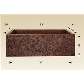 Bosco 206633 Copper Series Kitchen Sinks