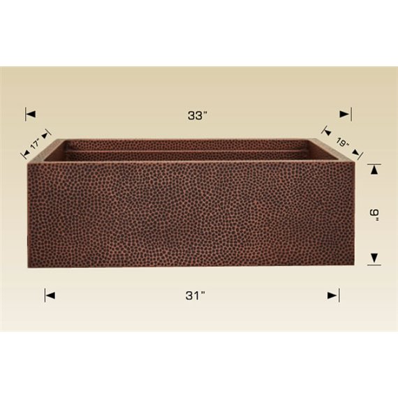 Bosco 206633 Copper Series Kitchen Sinks