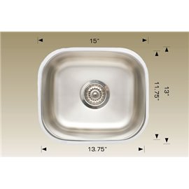 Bosco 207008 Super Series Stainless Steel Kitchen Sink