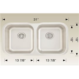 Bosco 207041 Standard Series Stainless Steel Kitchen Sink