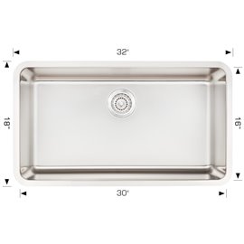 Bosco 207051 Super Series Stainless Steel Kitchen Sink