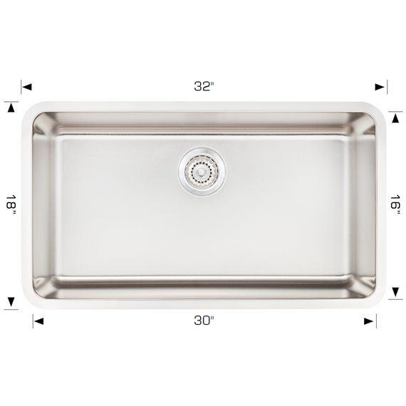 Bosco 207051 Super Series Stainless Steel Kitchen Sink